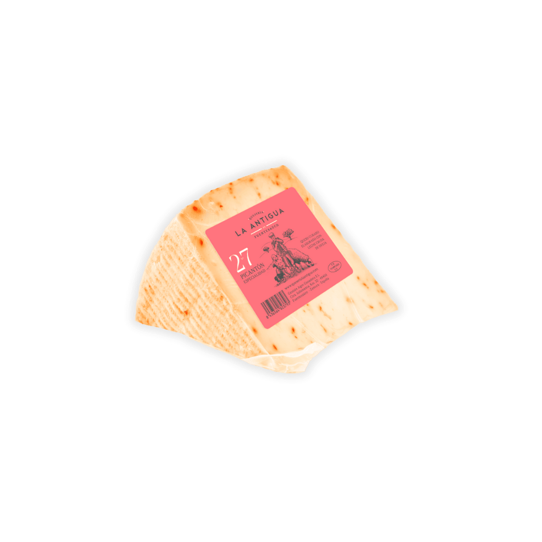 Queso curado picante